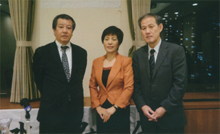 木村三浩氏、呉善花さんと