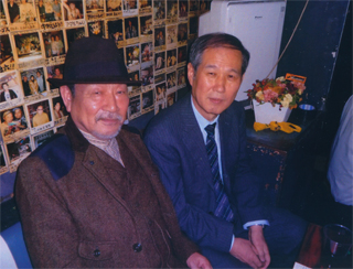 花房東洋氏とも会いました