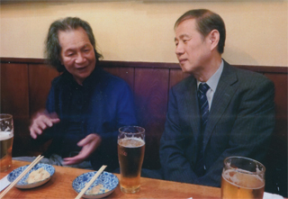 愚安亭遊佐さんと（10/19）