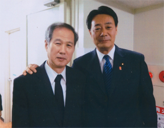 海江田万里さんと