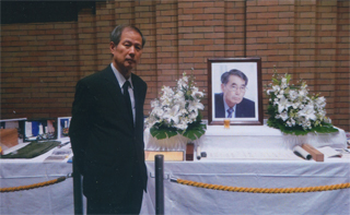 持丸氏とお別れ