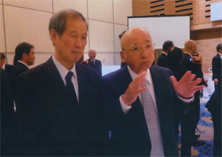 その西尾幹二さんとも会いました