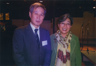 荻原博子さんと