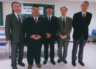 終わって、皆と