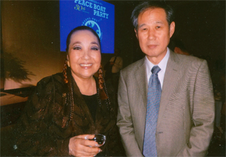 湯川れい子さんと