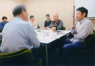 渡辺真也君と対談（11/10日）