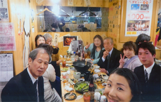 シンポジウムの後です