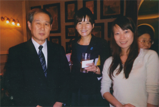 佐波優子さん、御手洗さんと