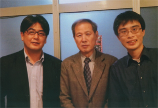 安田浩一さん、鈴木、高間響さん