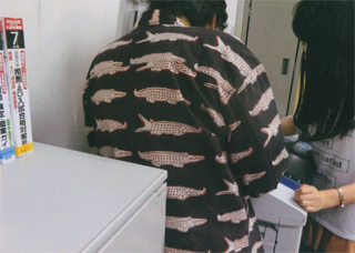 ワニがいました