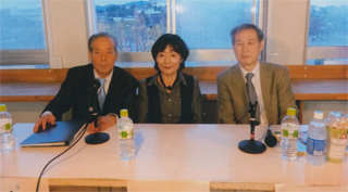 飛松五男さん、柳谷郁子さん、鈴木