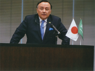 サウジ大使トルキスターニさんと