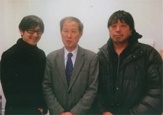 トークを終えて、３人で