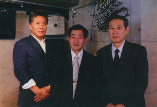 内田さん、松岡社長と