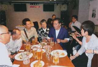 ゼミの後の懇親会