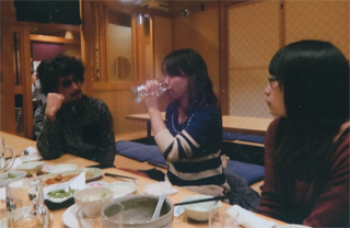 高木氏らと飲みました