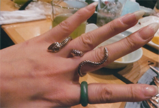 見事な指輪です！