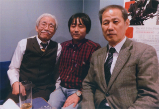 金勇さん、真田右近さんと