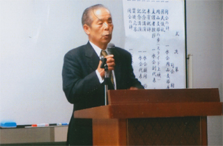 飛松五男さんも来賓の挨拶