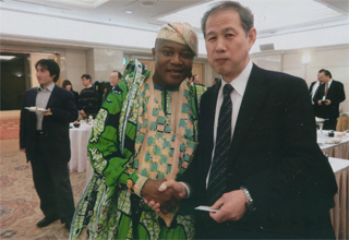 ベナン共和国のゾマホンさんと