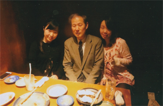 佐藤ゆうこさんの送別会で