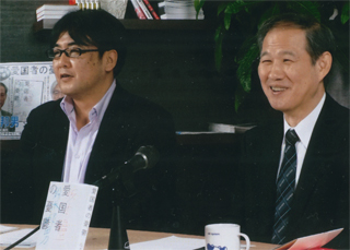 「のりこえねっと」で、安田浩一さんと