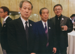 飛松五男さん、松尾貴史さんと