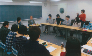 吉田先生の「合同授業」。3/12（水）