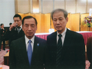 田母神俊雄さんと