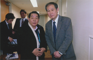 山口敏夫さんと