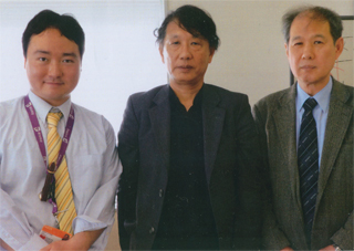 及川健二さん、畑山敏夫さん、鈴木