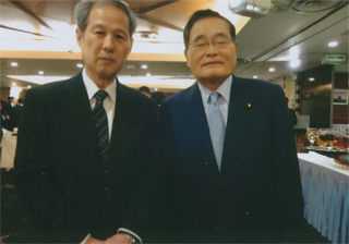 亀井静香さんと