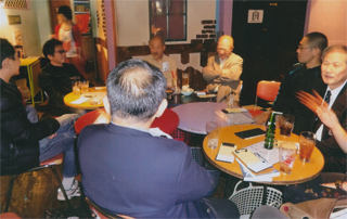 12時過ぎまで飲みました