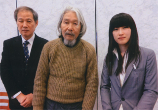 高沢皓司さんと、晴山さんと