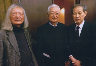 庚芳夫さん、篠田正浩さんと