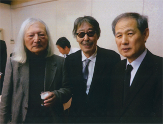 庚芳夫さん、林静一さんと