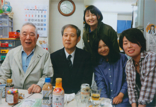 生徒さんたちと