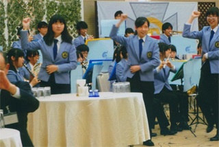 吹奏楽団の演奏