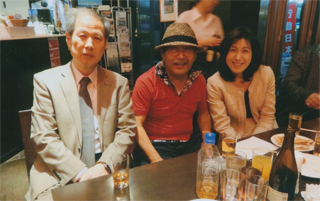 誕生会で光永会長と