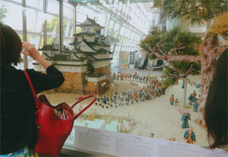 姫路城のミニチュア