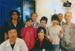 劇団の人やお客さんと