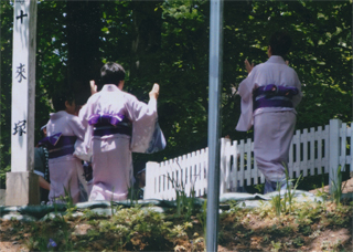 ナニャドヤラ踊りの奉納