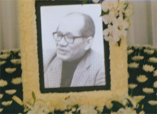 粕谷一希さんの告別式。6/6（金）