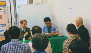 『歴史に学ぶな』のトークです