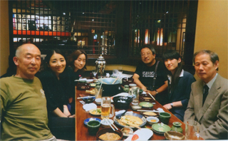 「土風炉」で打ち上げ