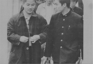 早大時代の森田必勝氏