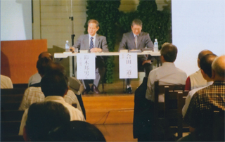 熱いトークと、質問が