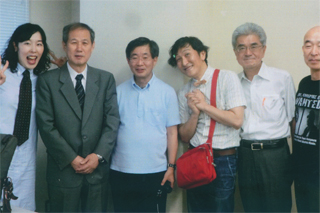 松岡社長、おしどりさん、浅野さん、レーニンさん