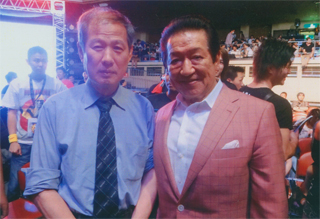 草野仁さんに会いました