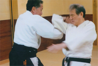 内田樹さんに技をかけられた